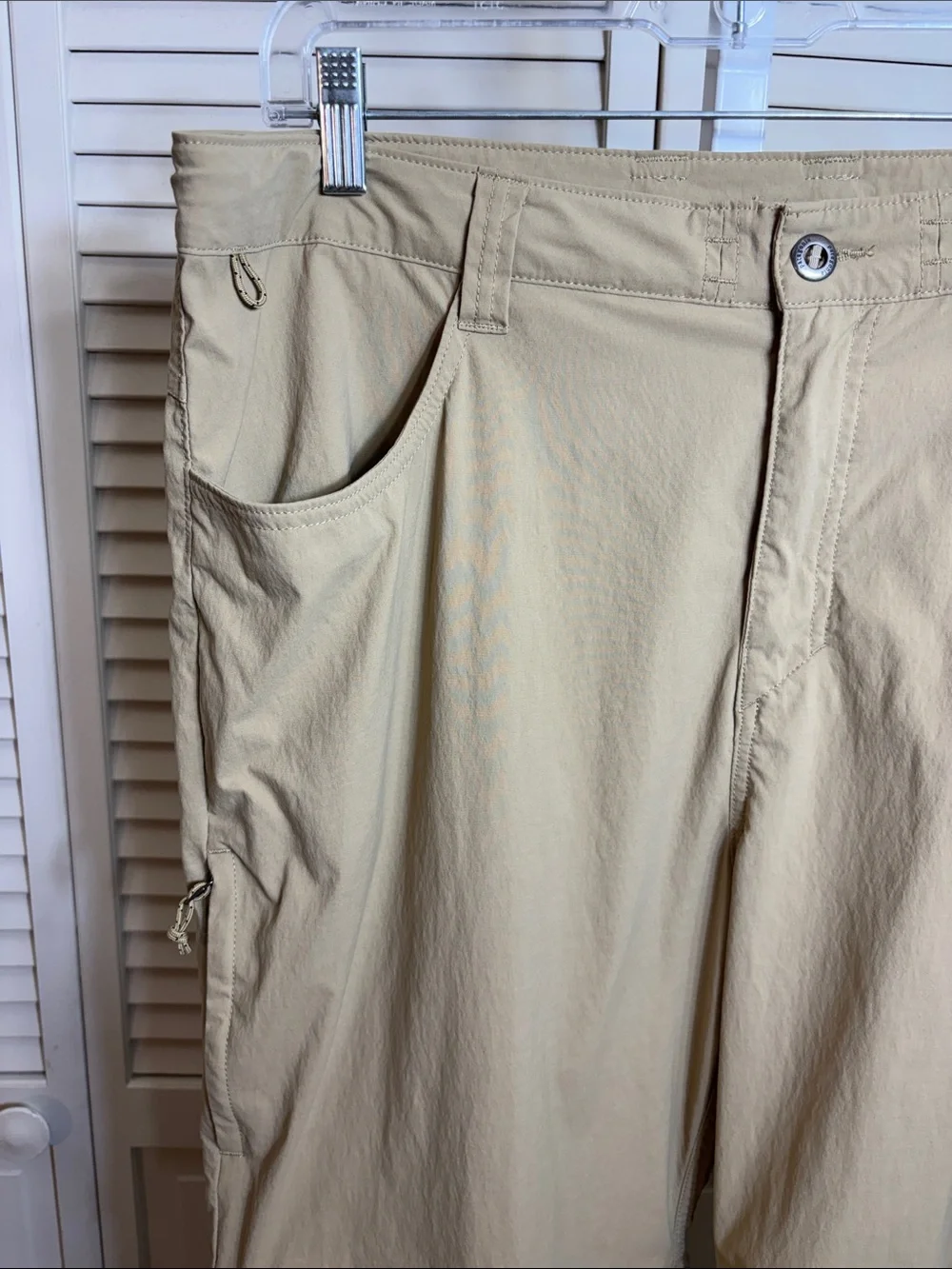 Patagonia Men's Zip-Off Cargo Convertible Pants Tan Size 36